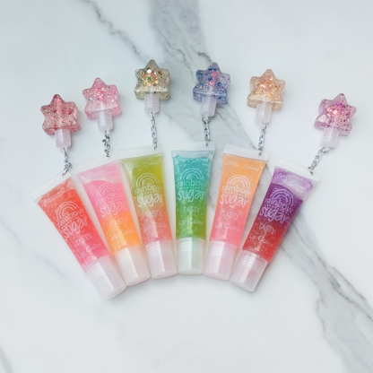 rainbow sugar lip gloss