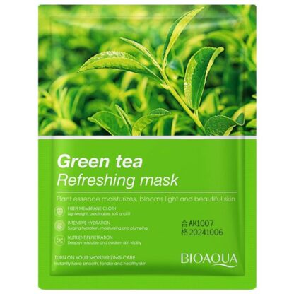 green tea refreshing sheet mask