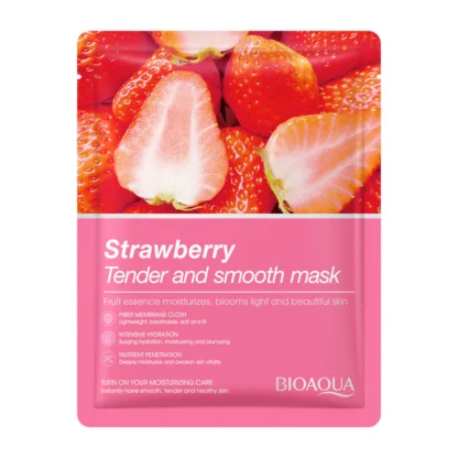 strawberry smoothening mask