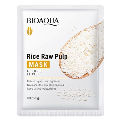 Bioaqua Rice raw pulp mask