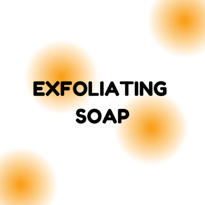 Exfoliating soap