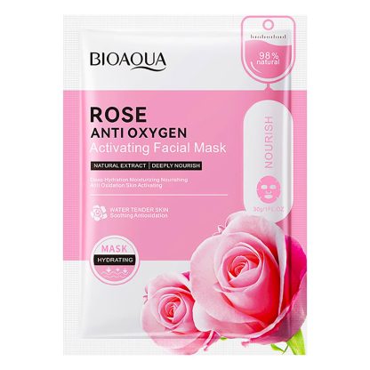 ROSE ANTI OXYGEN FACIAL MASK