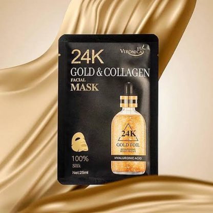 24K GOLD & COLLAGEN FACIAL MASK